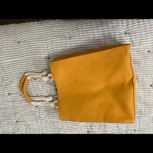 NWT Yellow tote Universal Thread